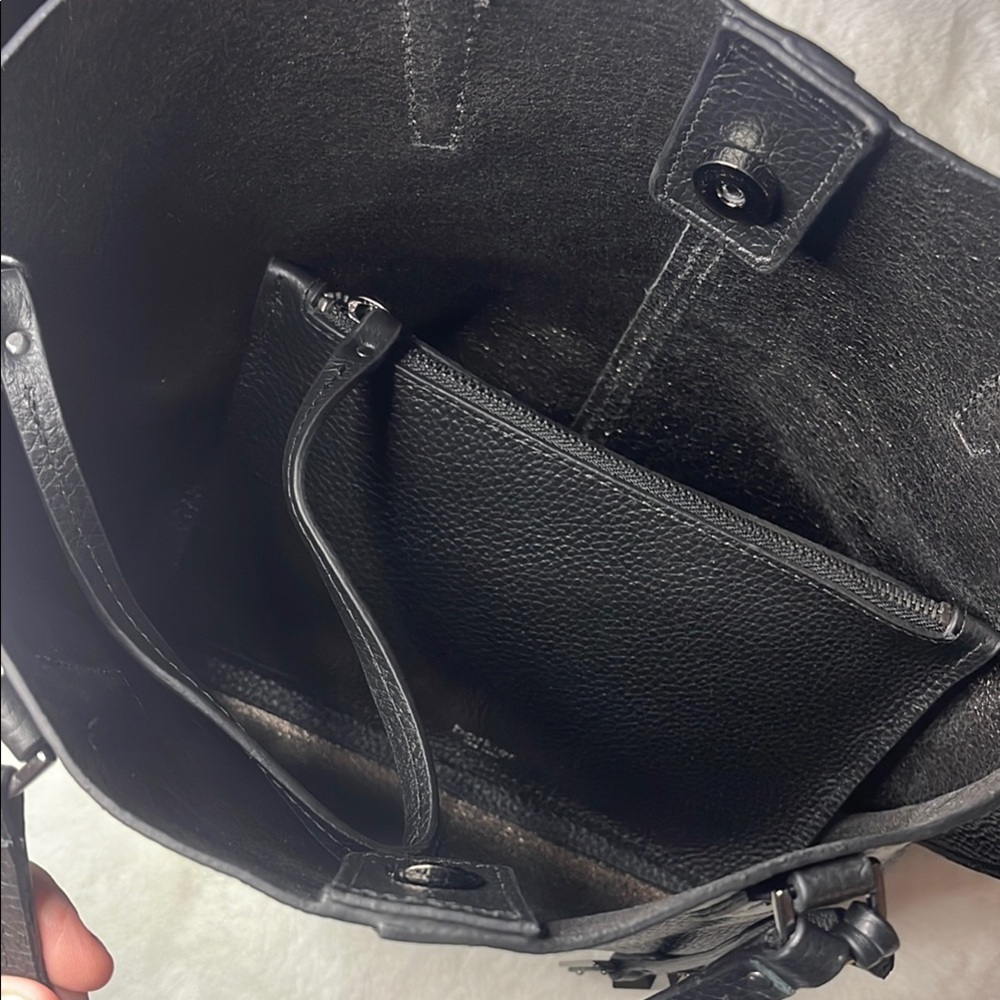 Botkier Hudson Black Pebbled Leather Tote – Excellent NWT Condition - Picture 13 of 16